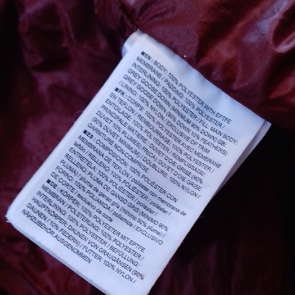 Arc'teryx PATERA PARKA Gore-tex Maroon Goosedown Outerwear - Picture 11 of 12